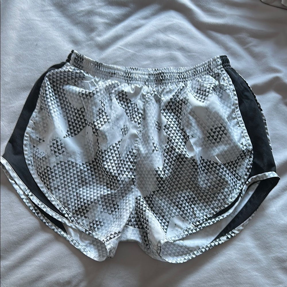 Nike Black and White Women's Shorts